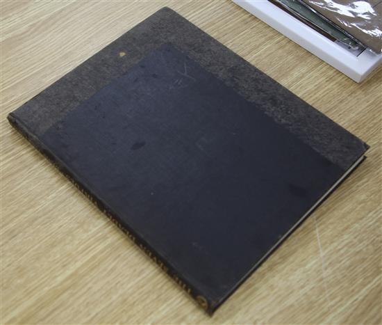 Tegetmeier, Denis - The Seven Deadly Virtues, one of 250, signed by the author and Eric Gill (writer of the forward),